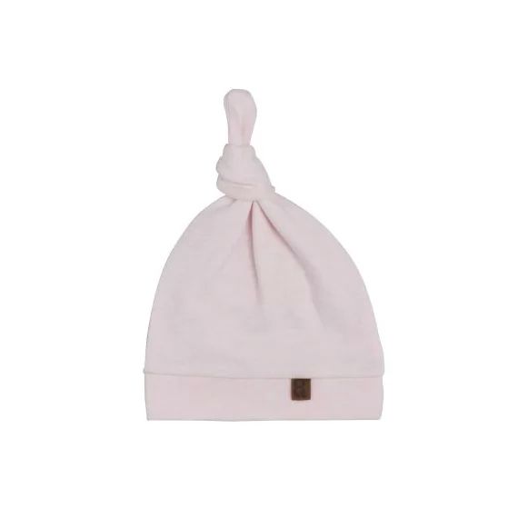 Bonnet de naissance Melange rose très clair (0-3 mois)