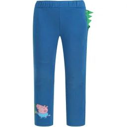 Pantalon De Jogging Polyester Peppa Pig Bleu Vif