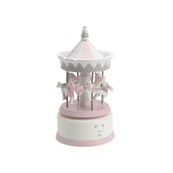 Carrousel musical BB rose