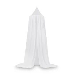 Ciel De Lit En Coton Blanc