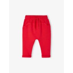 Pantalon molleton bébé garçon uni rouge