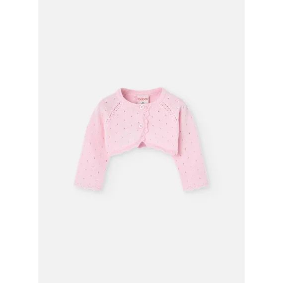 Boléro Tricoté Rose
