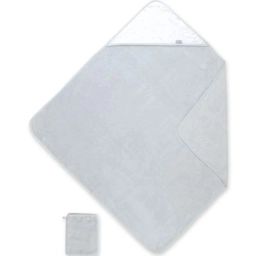 Cape de bain + gant Bamboo Stary gris-bleu (90 x 90 cm)