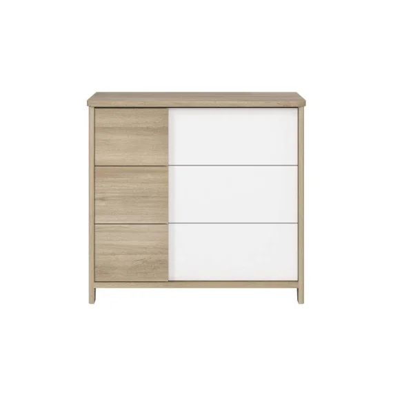 Commode 3 Tiroirs Salto Chêne