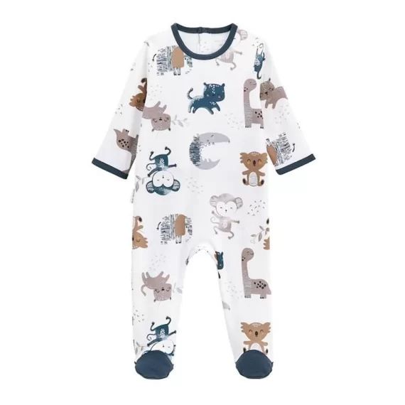 Pyjama bébé Friendly blanc