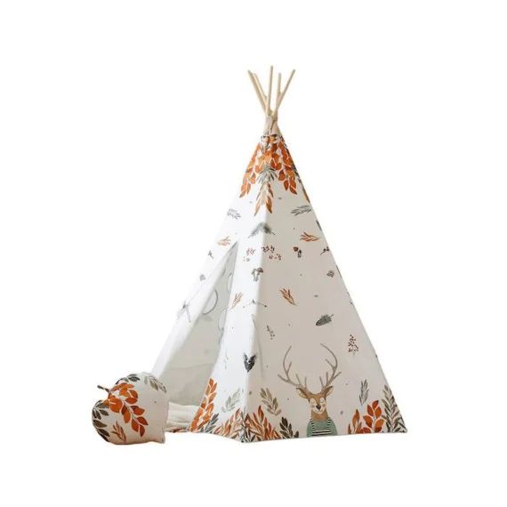 Ensemble Tipi Et Tapis Enfant Moi Mili amis De La Forêt – Amis De La Forêt – Tu Blanc