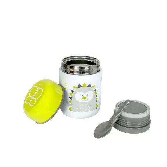 Contenant Isotherme avec Cuillère et Bol BBlüv Foöd – Lime