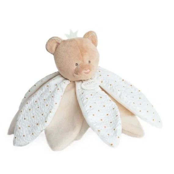 Doudou pétales ours Attrape Rêves 26 cm beige