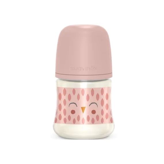 Biberon tétine SXPro S Bonhomia rose (150 ml)