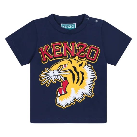 T-shirt à manches courtes Garçon Bleu