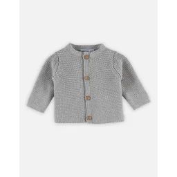 M&m Cardigan Tricot Bio Gris