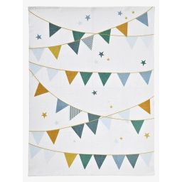 Tapis enfant Circus blanc / motif