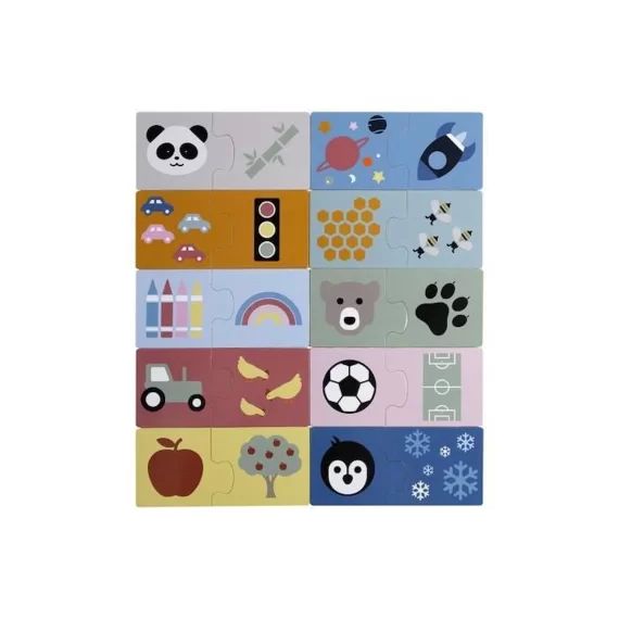 Puzzle Duo Paul bleu