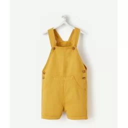 Salopette fluide bébé garçon jaune –  – Soldes