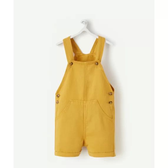 Salopette fluide bébé garçon jaune –  – Soldes