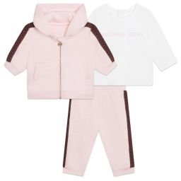 Ensemble jogging 3 pièces UNISEXE Rose