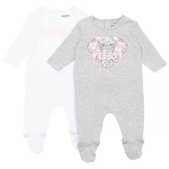 Ensemble deux pyjamas UNISEXE Gris