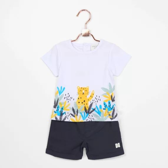 T-shirt Garçon Blanc