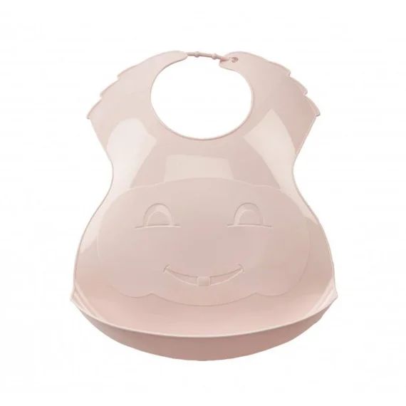THERMOBABY Bavoir semi-rigide – Rose poudré rose