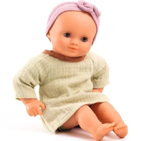 Poupon bébé Pistache (34 cm)