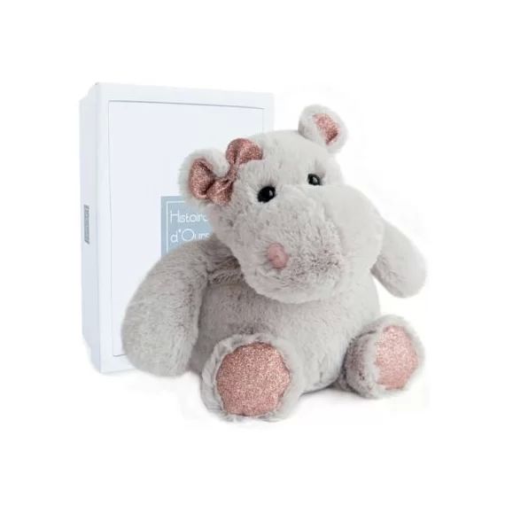 Coffret peluche Hippo Girl Girls & Glitter (25 cm)