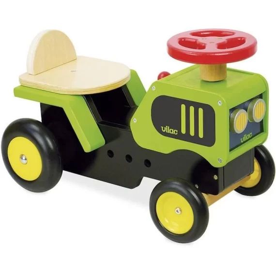 VILAC – Porteur Tracteur pour enfant – en bois vert