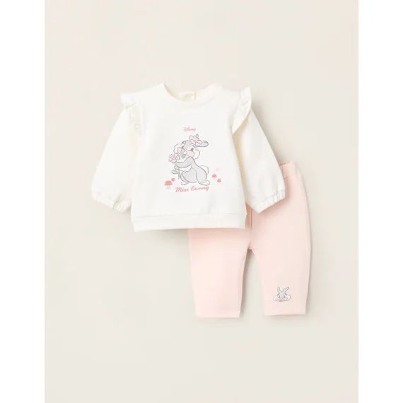 Sweat + Pantalon Bambi Rose Clair
