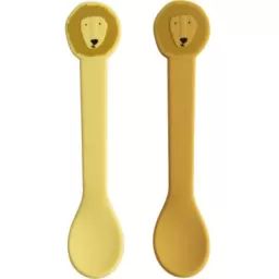 Lot de 2 cuillères en silicone Mr. Lion