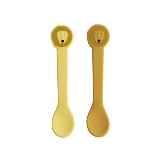 Lot de 2 cuillères en silicone Mr. Lion