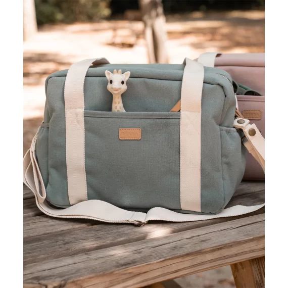 Sac à langer paris vert sauge –  – Soldes