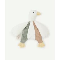 Doudou oie bébé en rembourrage recyclé tout doux –  – Soldes
