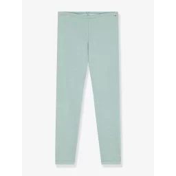 Legging en laine et coton PETIT BATEAU vert