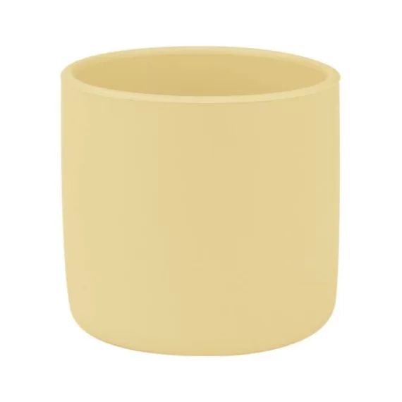 Gobelet bébé – verre en silicone Jaune 180 ml jaune