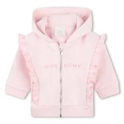 Cardigan à capuche Fille Rose