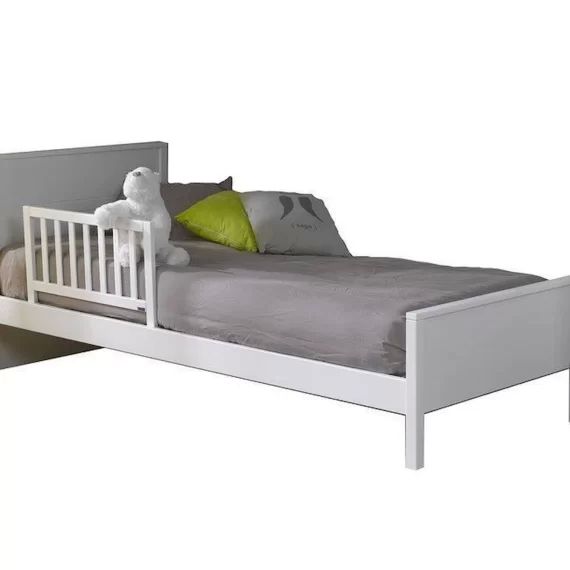 Barrière de lit enfant 70 Ava  Blanc blanc