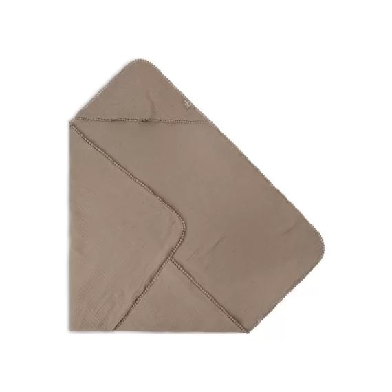 Cape de bain Embroidery Biscuit (75 x 75 cm)