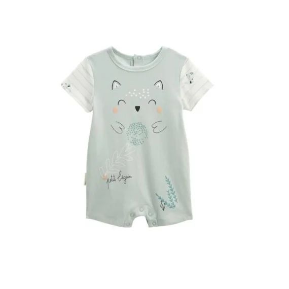 Combishort Bébé Kimi Bleu