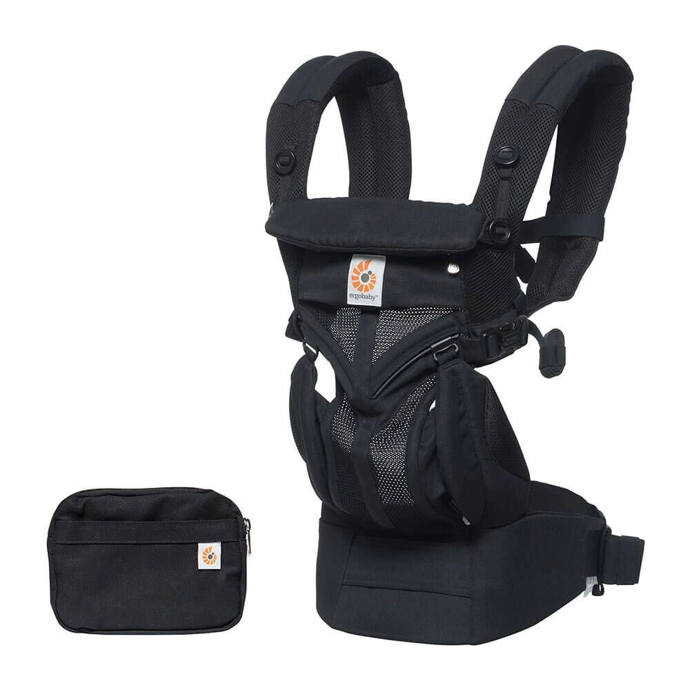 Porte-Bébé Ergobaby Omni 360 Cool Air Mesh – Onyx Black