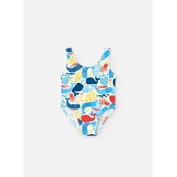 Maillot De Bain Polyamide Bleu