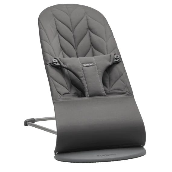 Transat Bliss – Anthracite / Coton, matelassage Pétale / Gris foncé