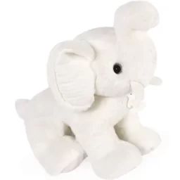 Peluche éléphant blanc Preppy Chics (35 cm)