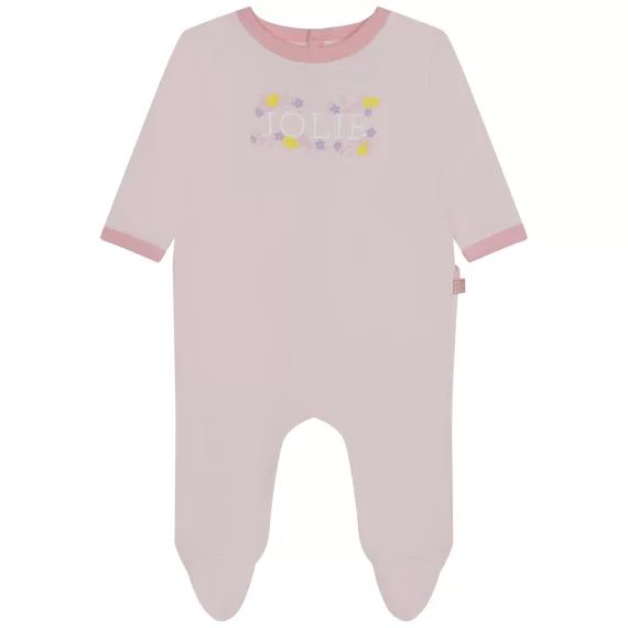 Pyjama en coton Fille Rose