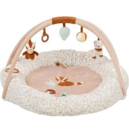Tapis d&rsquo;éveil pouf avec arches Boris et Jungo