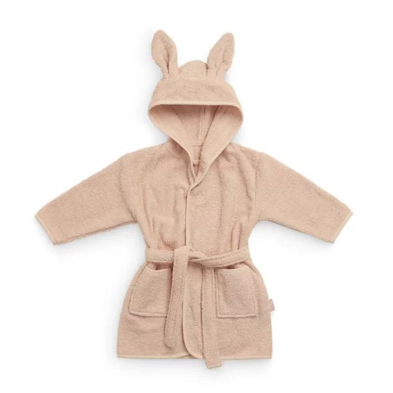 Peignoir en éponge rose –  – Soldes
