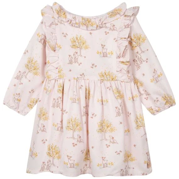Robe à colfantaisie Fille Rose