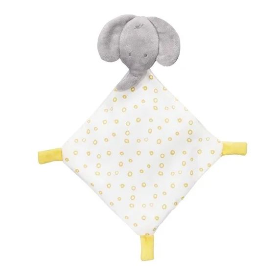 Doudou mouchoir en polyester Multicolore blanc