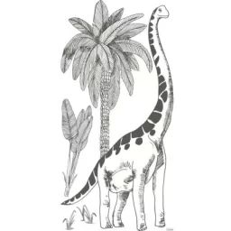 Sticker dinosaure Dinosaurus (64 x 130 cm)