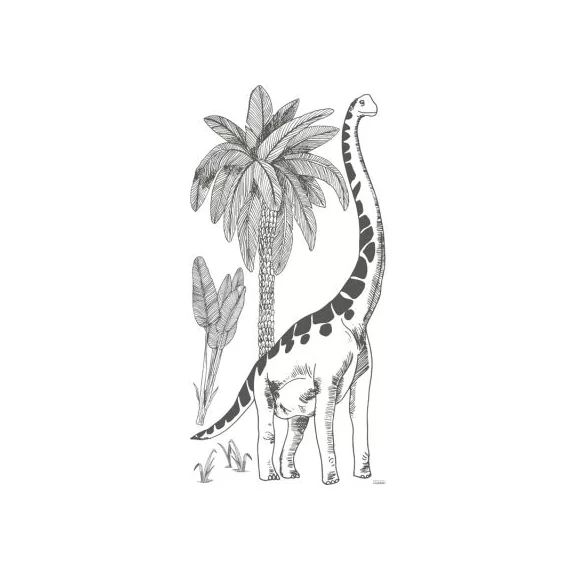 Sticker dinosaure Dinosaurus (64 x 130 cm)