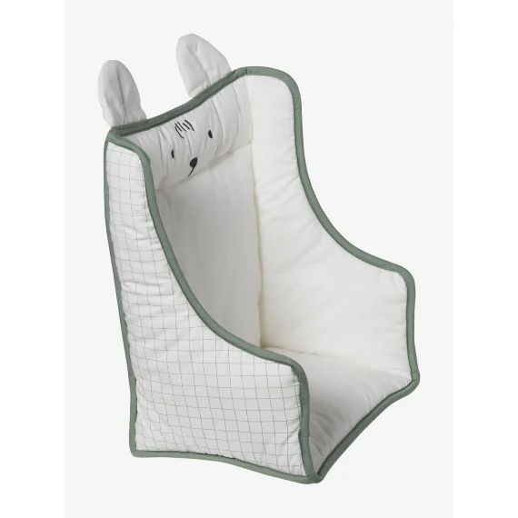 Coussin de chaise haute VERTBAUDET écru