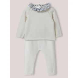 Ensemble En Tricot Col En Tissu Liberty Liberty Ella Et Libby